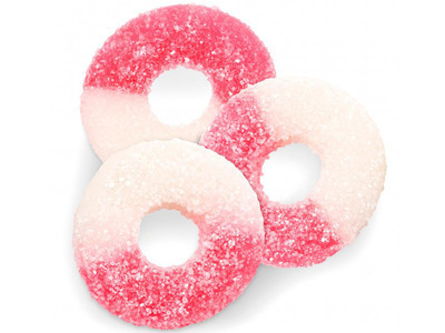 Watermelon Gummi Rings 4/4.5lb